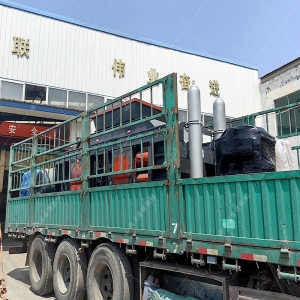 第二臺2PG1500x1000大型液壓對輥破碎機發貨 發往廣東